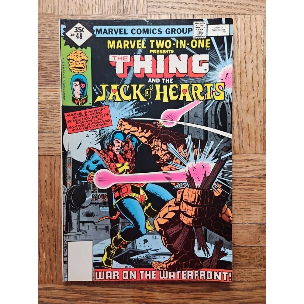 Marvel Two-in-One #48 The Thing and the Jack of Hearts February 1979